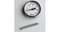 2.1/2" Dial Clip-on thermometer 0-120 deg c  
